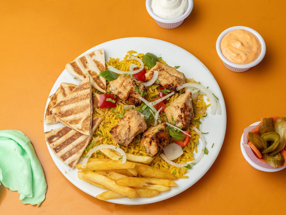 Shish Tawook Plate