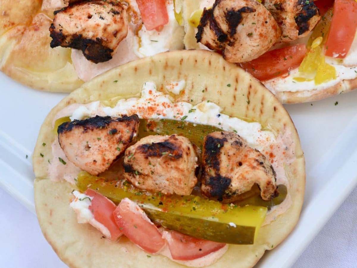 Shish Tawook Sandwich