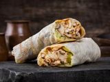 Hotdog Wrapped Torilla