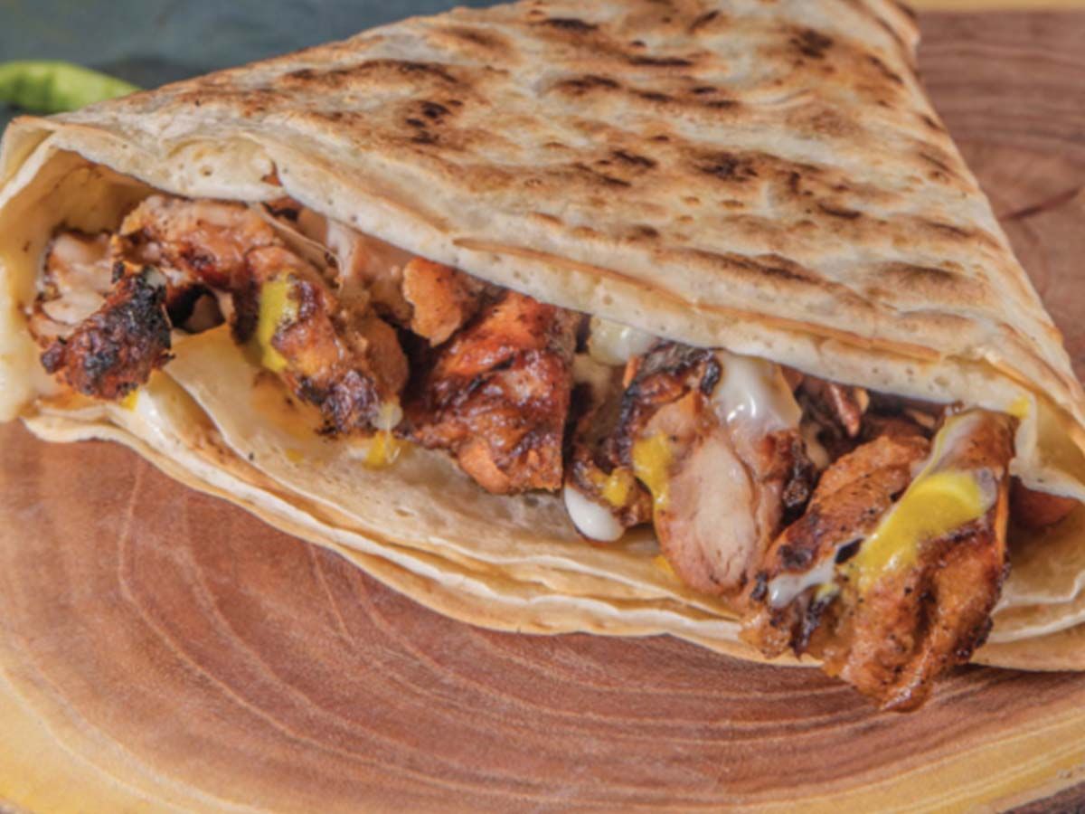 Shish tawook crepe