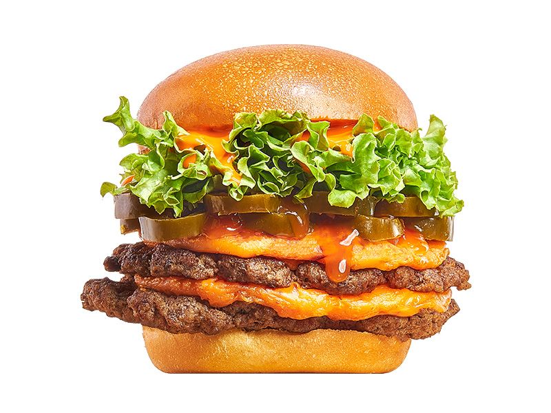 Spicy Shotbun Burger Sandwich