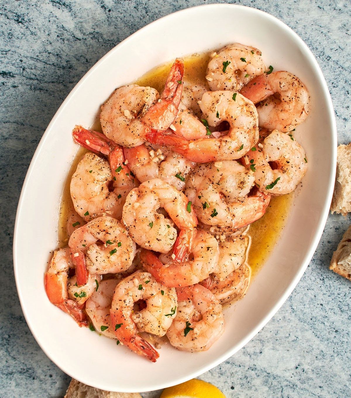 Grilled Shrimps Meal