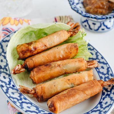 Shrimp Tempura Spring Roll