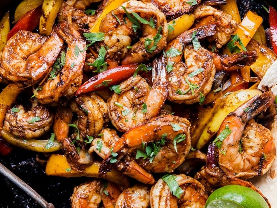 Seafood Fajita Platter