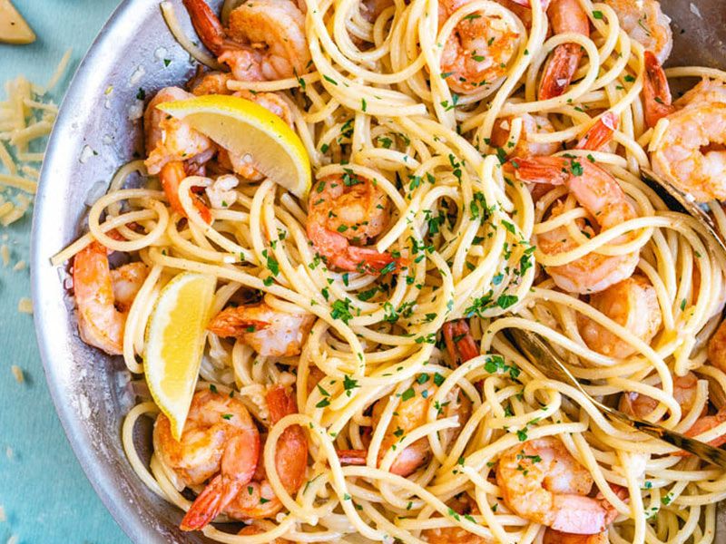 Genoa Spaghetti Seafood Pasta