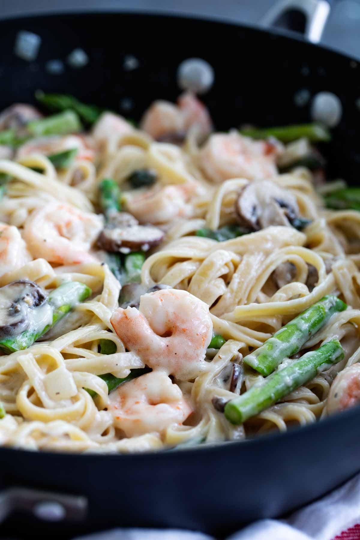 Seafood White Sauce Pasta