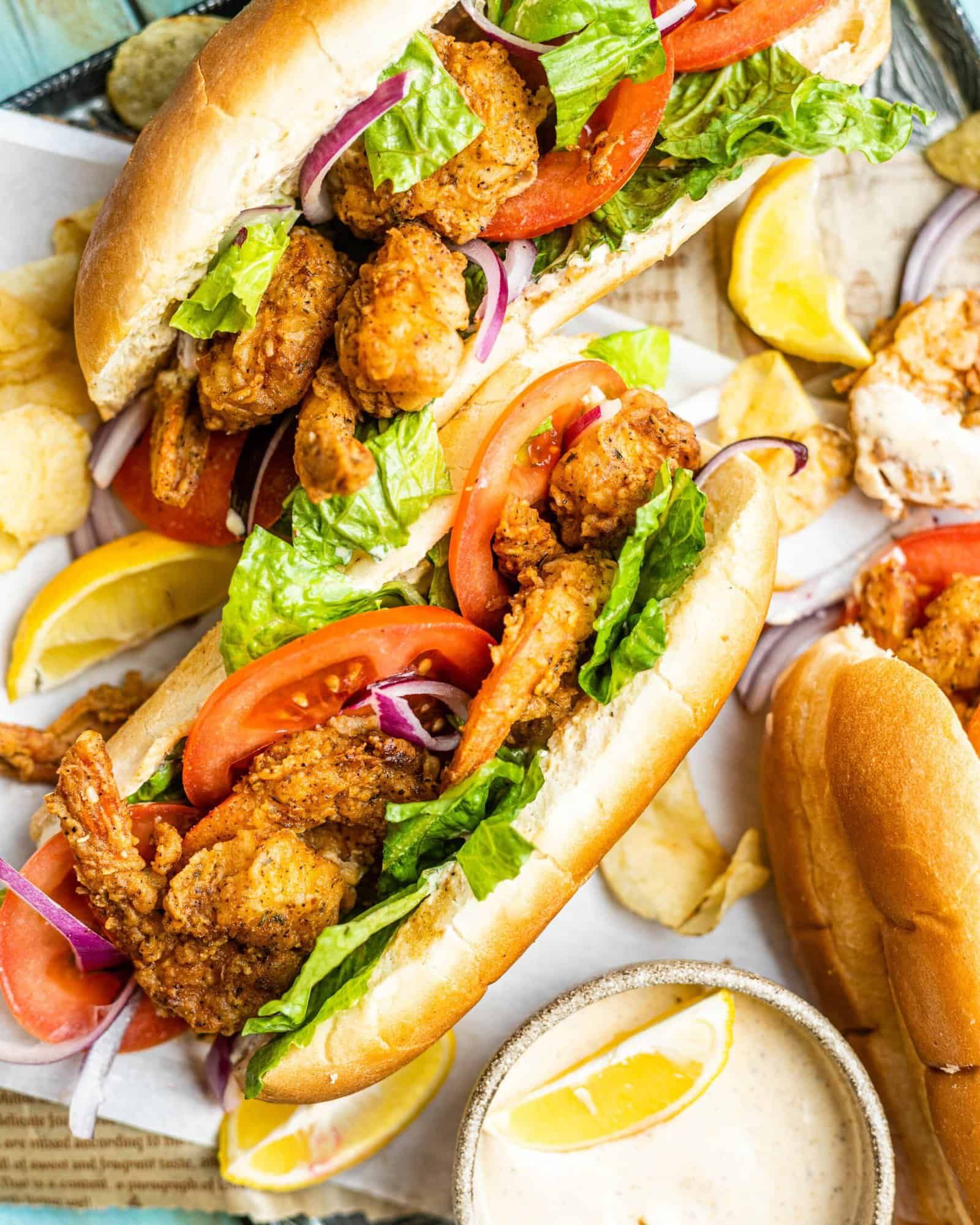 Large Shrimp Sandwich