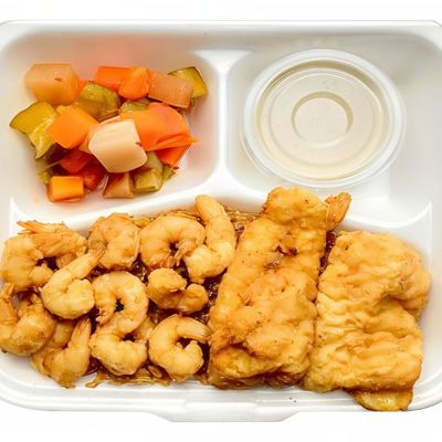 Shrimp + Fillet meal