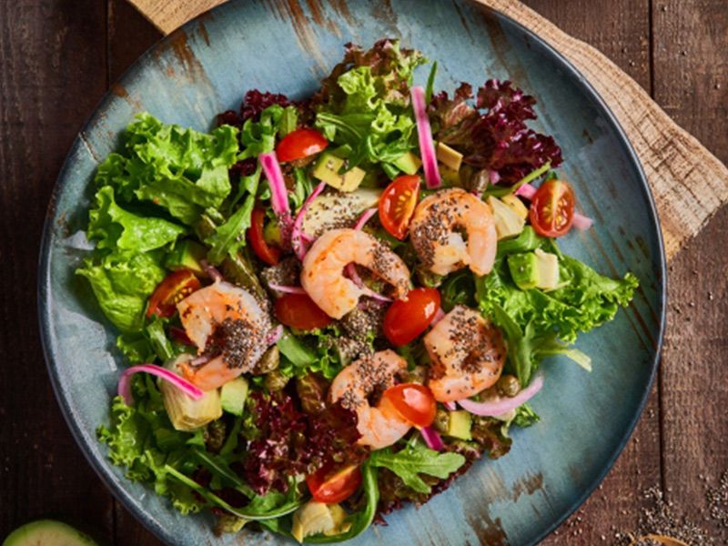 Shrimp Avocado Salad