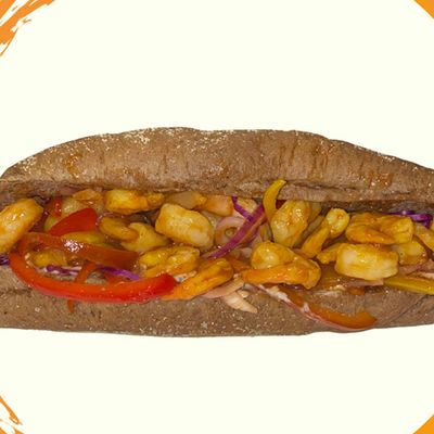Shrimp BBQ Sandwich