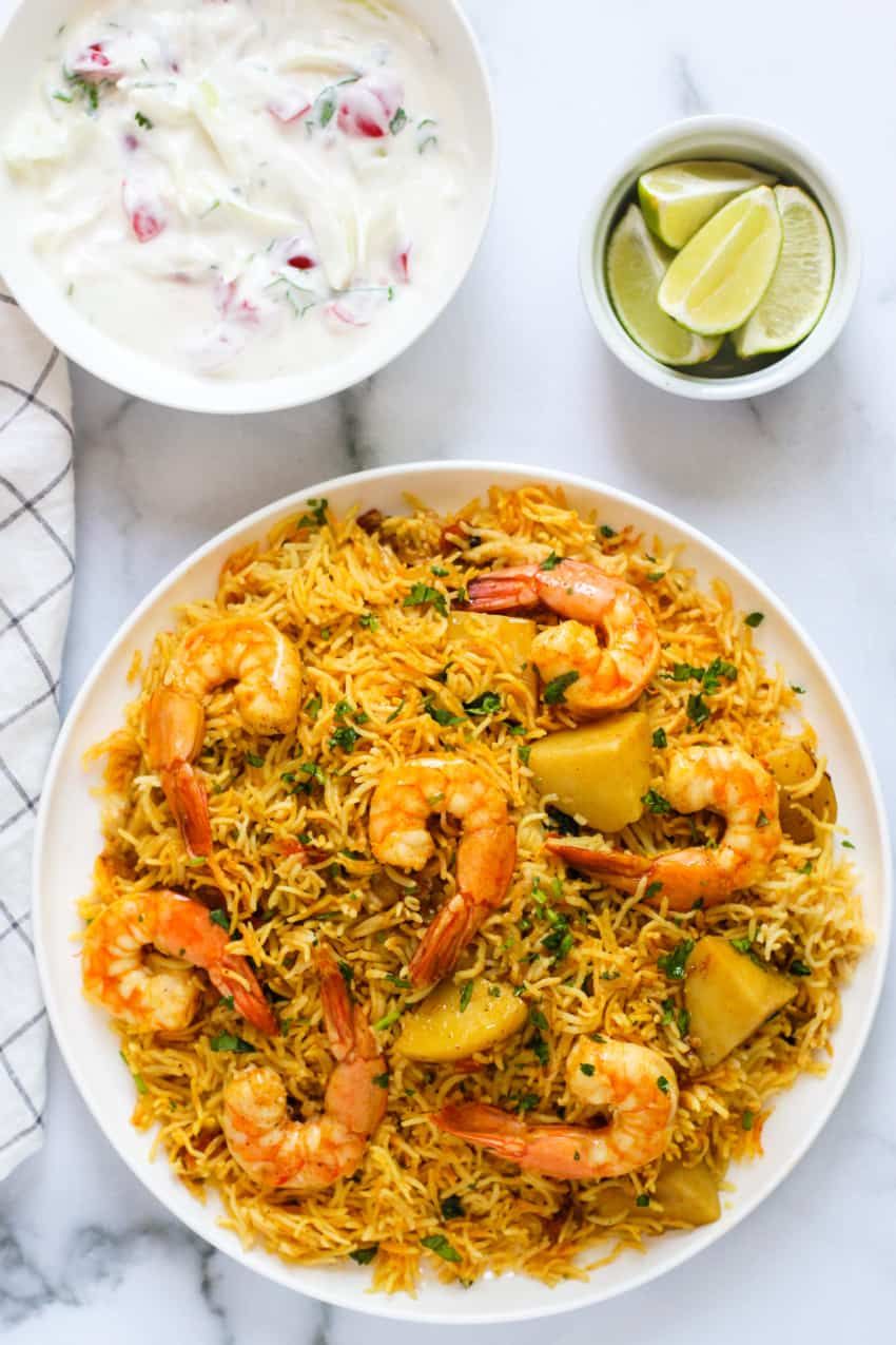 Shrimp Biryani Rice