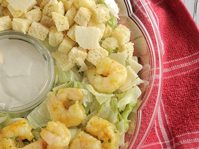 Shrimp Caesar Salad