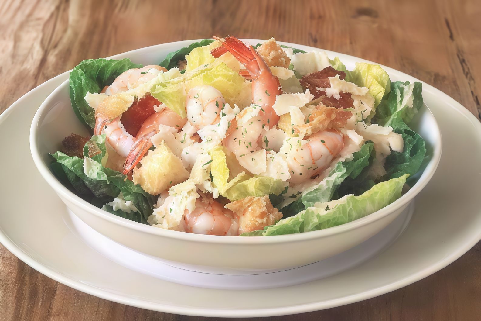 Shrimp Caesar Salad