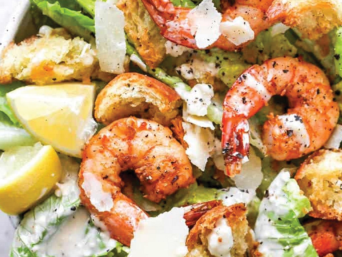 Shrimp Caesar Salad