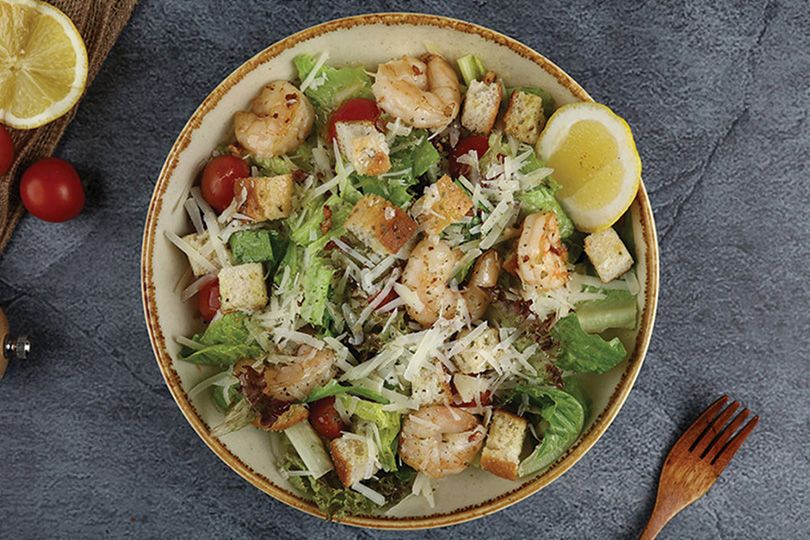 Shrimp Caesar Salad