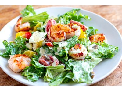 Shrimp Caesar Salad