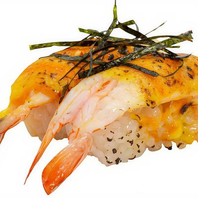 Nigerian Shrimp Cheddar