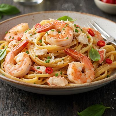 Shrimp Crab Pasta