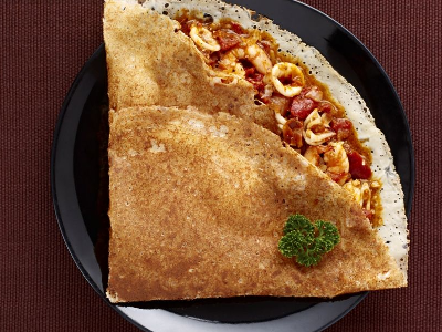 Shrimp Crepe