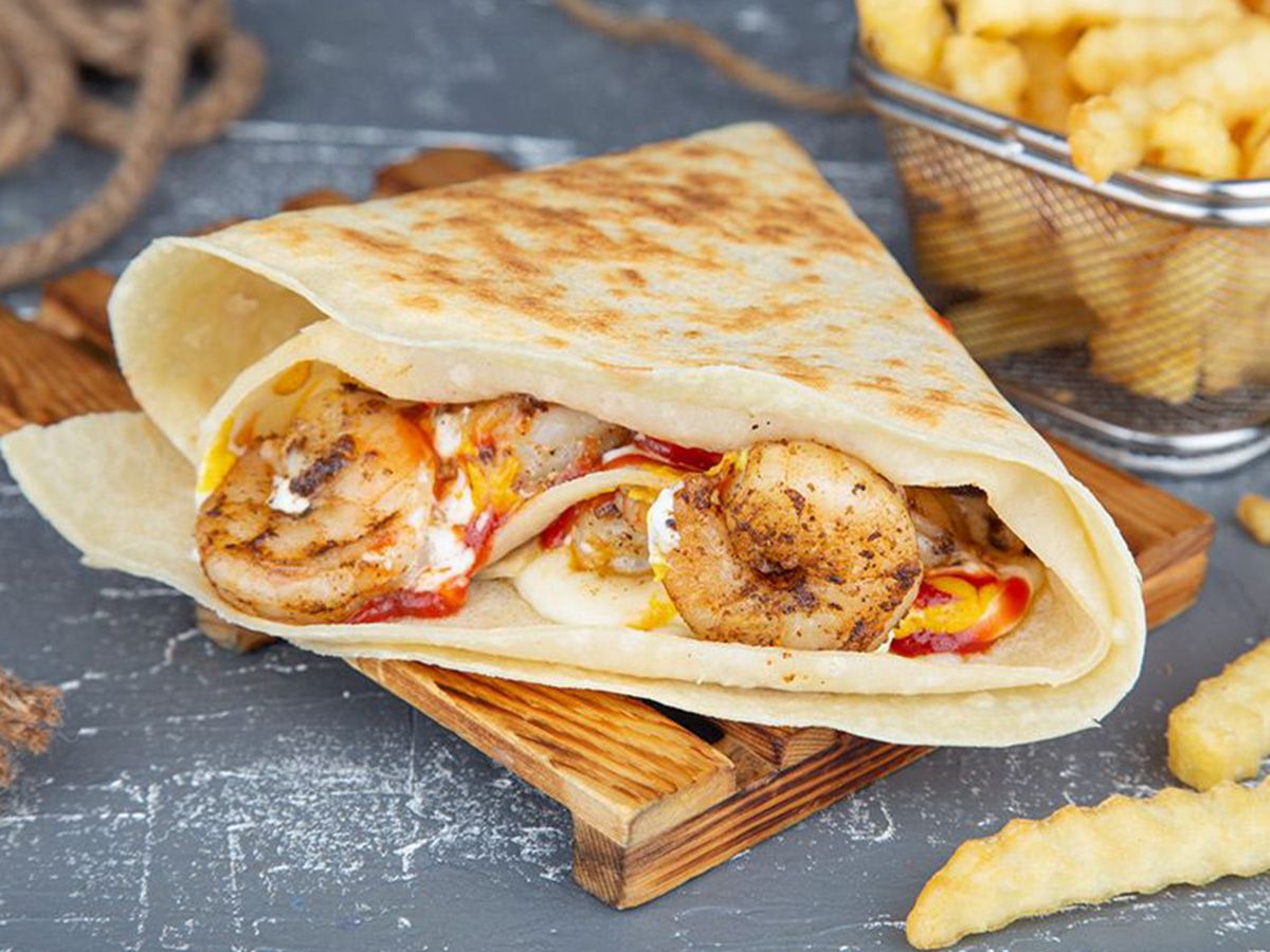 Shrimp Crepe
