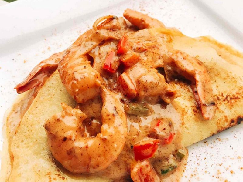 Shrimp Crepe