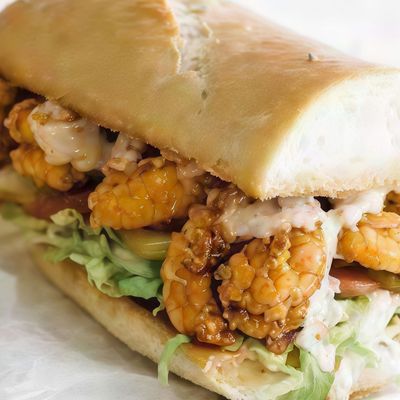 Shrimp Crunchy Sandwich