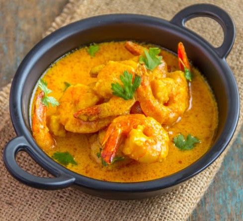 Indian Grilled Shrimp Curry