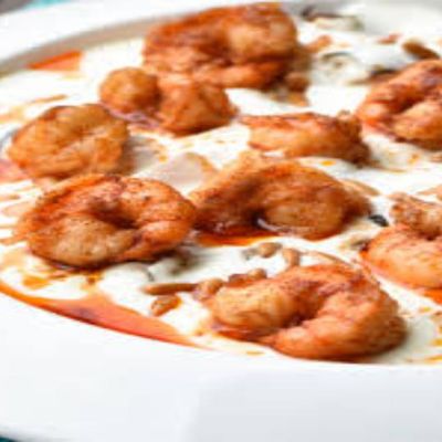 Shrimp Fatteh Meal