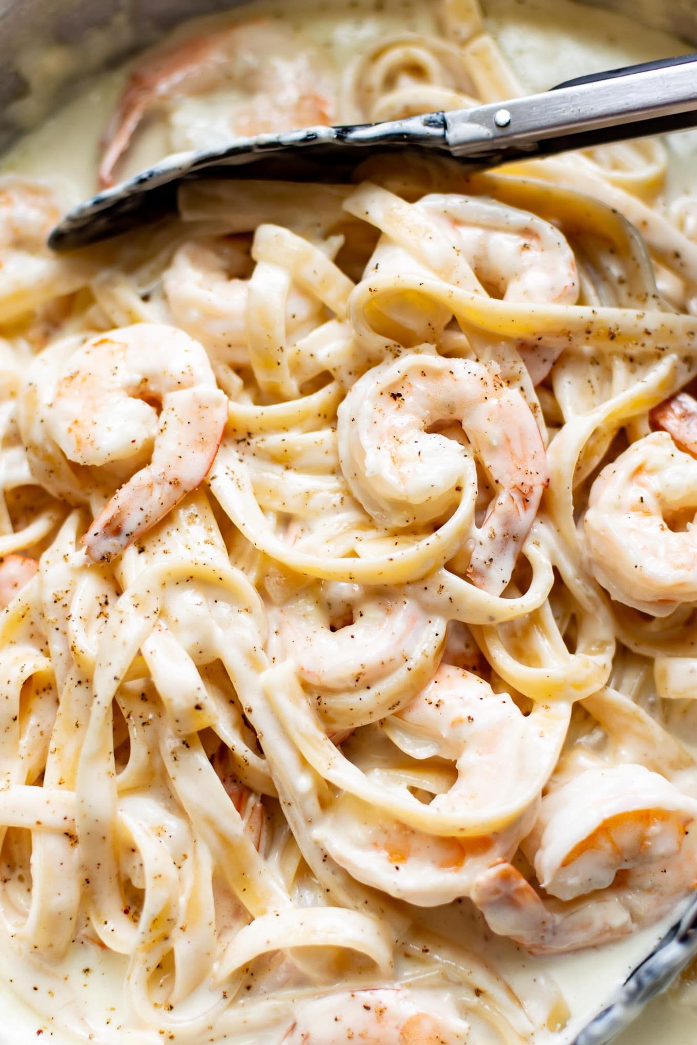 Fettuccine Shrimp Pasta