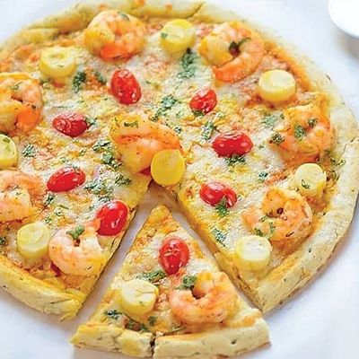 Italian Shrimp Pizza