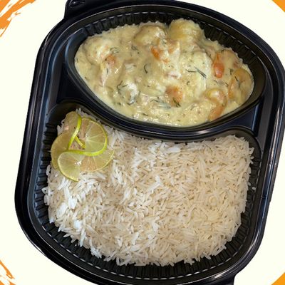 Shrimp Meal with Lemon Sauce
