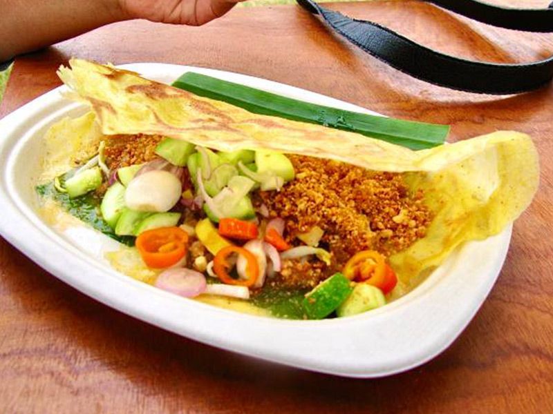 Shrimp Pane Crepe