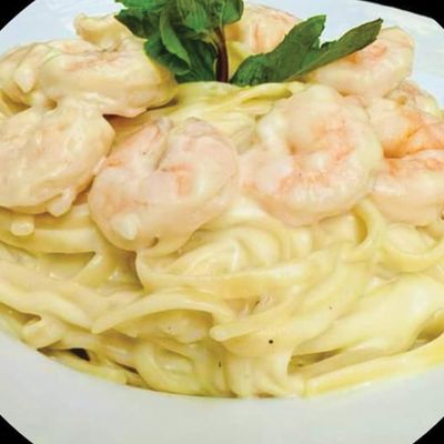 Shrimp Panna Pasta