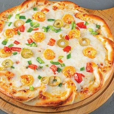 Oriental Shrimp Pizza
