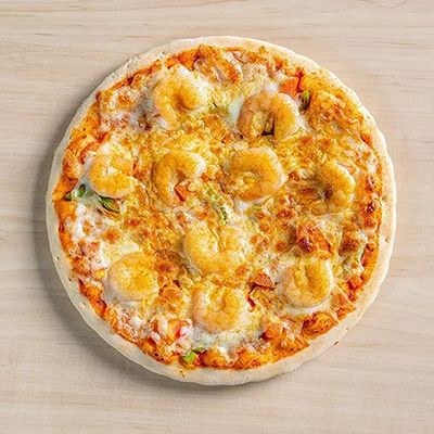 Shrimp pizza