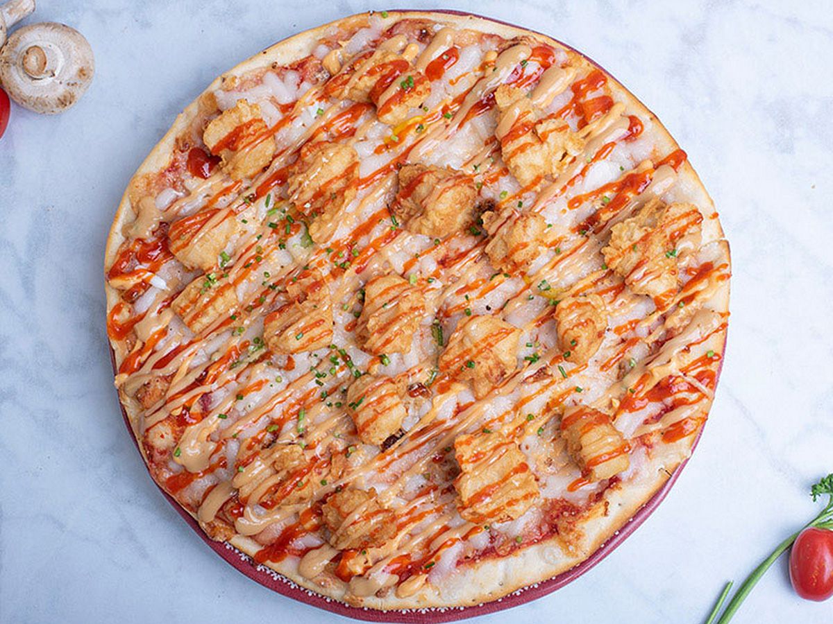 Large Scampi Shrimp Pizza
