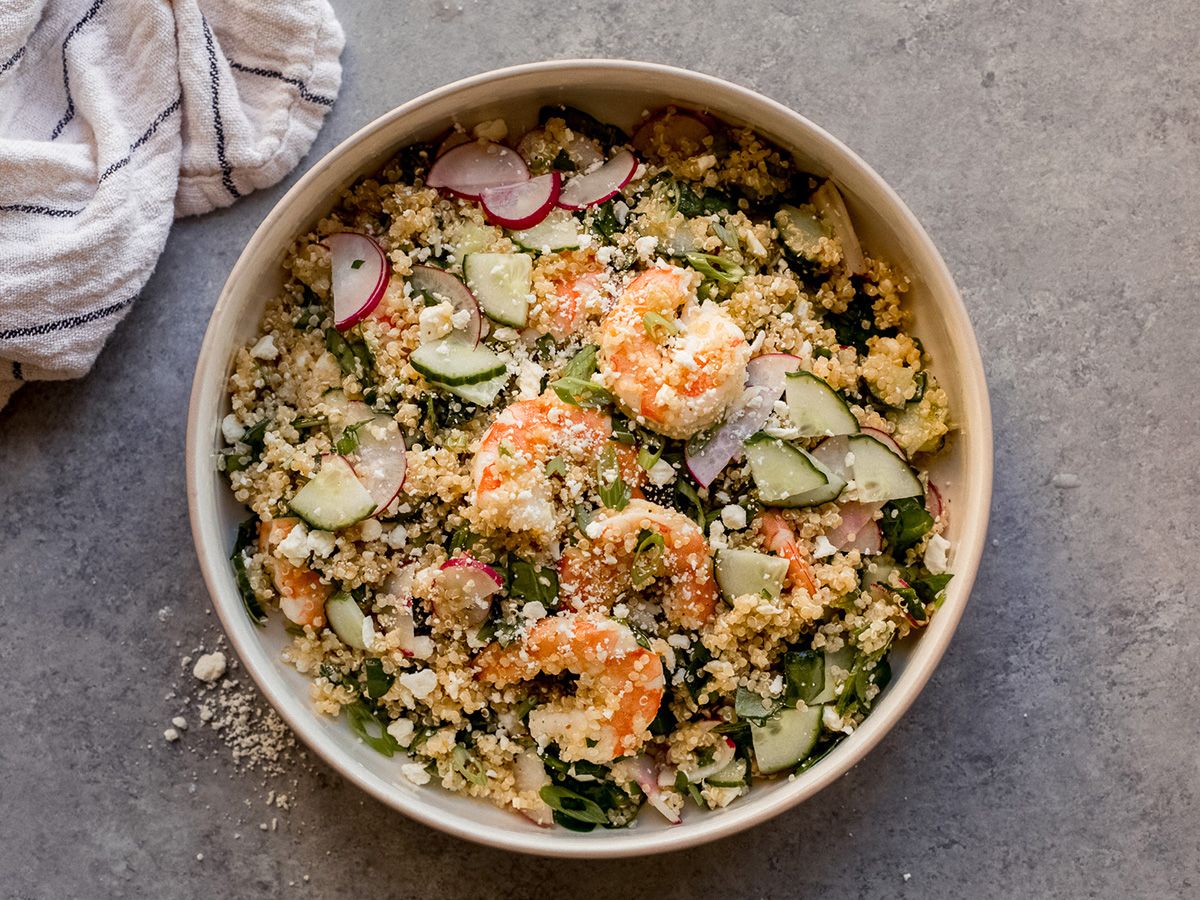 Shrimp and Quinoa Salad