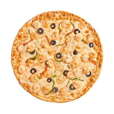Shrimp Ranch Pizza