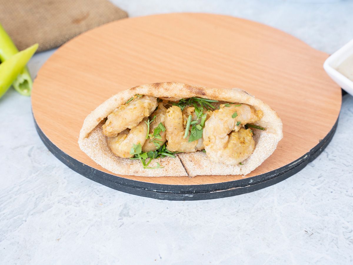 shrimp sandwich