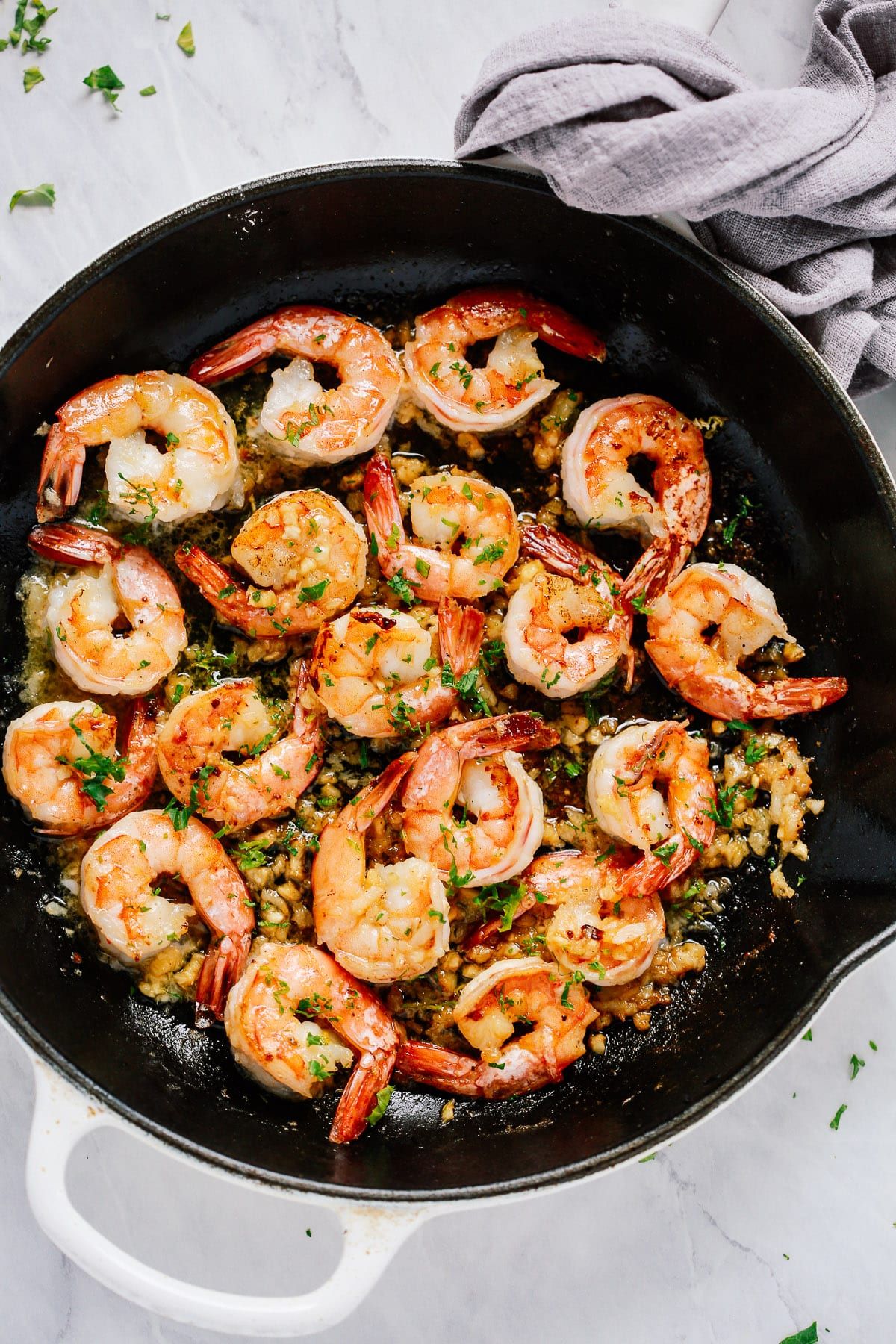 Shrimp Shish Skillet