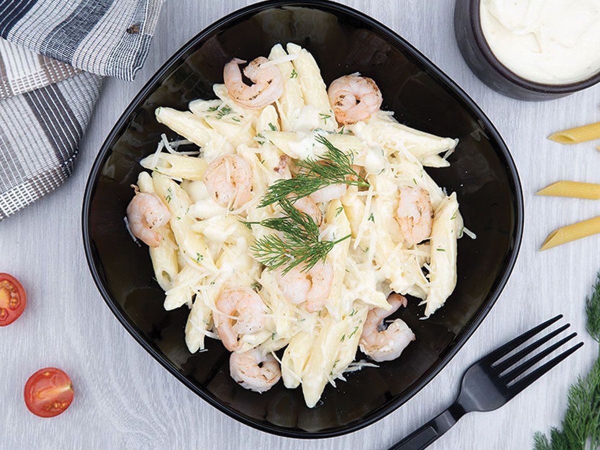 Shrimp Spaghetti - White Sauce
