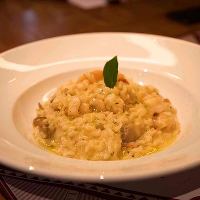 Shrimp Truffle Risotto