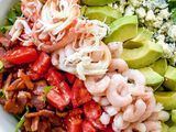 Shrimp With Crab Salad