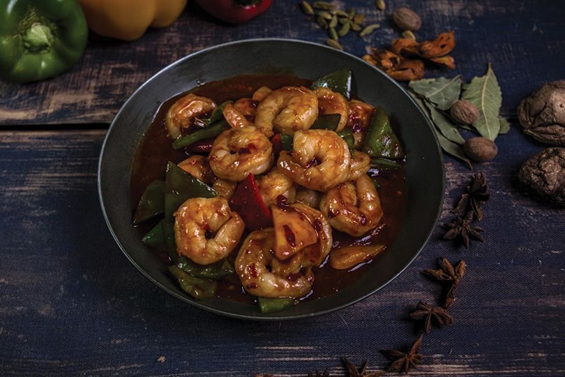 Prawns Green Pepper