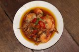 Shrimp With Sweet And Sour Sauce Platter