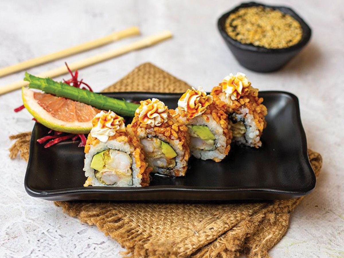 Shrimp grilled roll