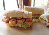 Grilled Shrimp Lemon Sandwich