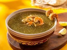 Shrimp molokhia