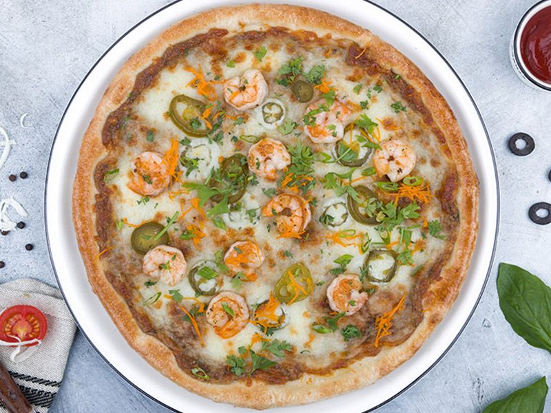 Shrimp Pizza