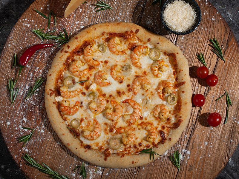 Shrimp Pizza
